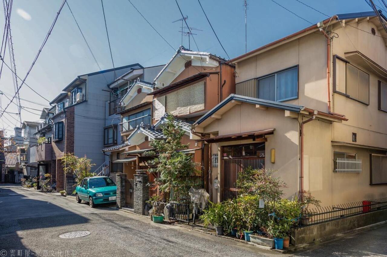 京都Kumomachiya Nijojo别墅 外观 照片
